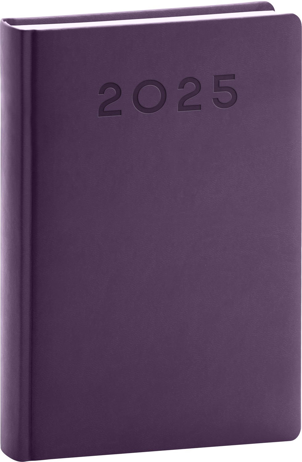Denní diář Aprint Neo 2025, B6 - fialová
