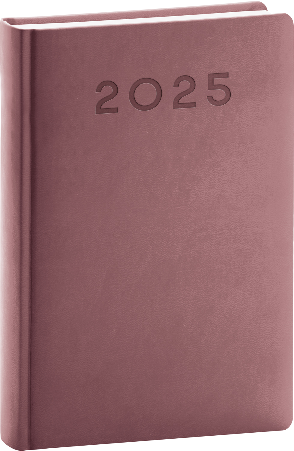 Denní diář Aprint Neo 2025, B6 - růžová