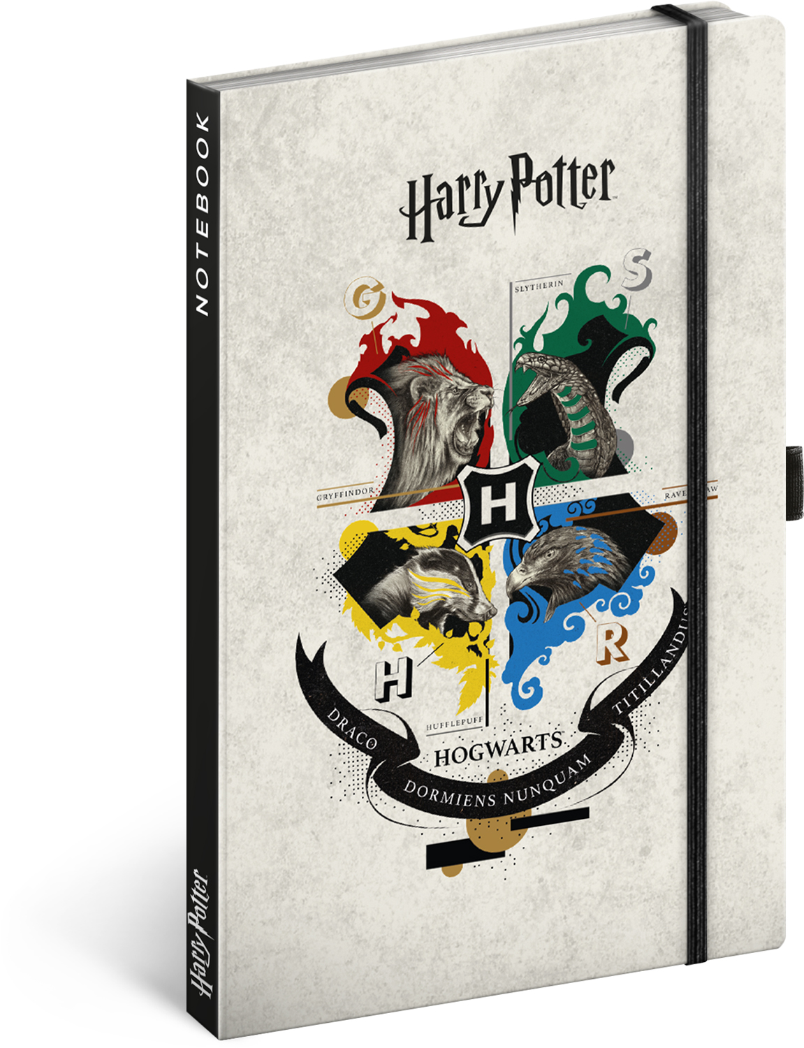 Linkovaný zápisník Harry Potter, 13x21 cm