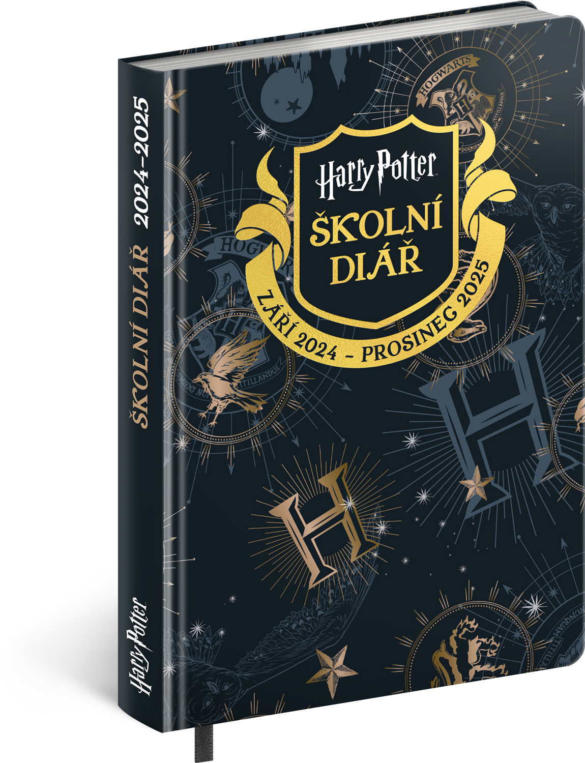 Školní diář Harry Potter (září 2024, 9,8x14,5 cm - Harry Potter