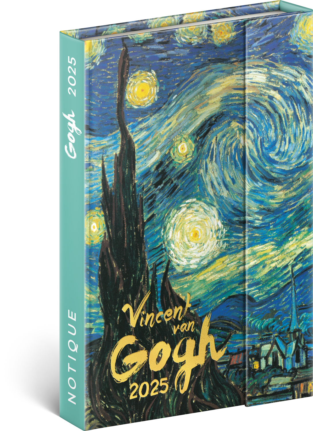Týdenní magnetický diář Vincent van Gogh 2025, 11x16 cm - Vincent van Gogh