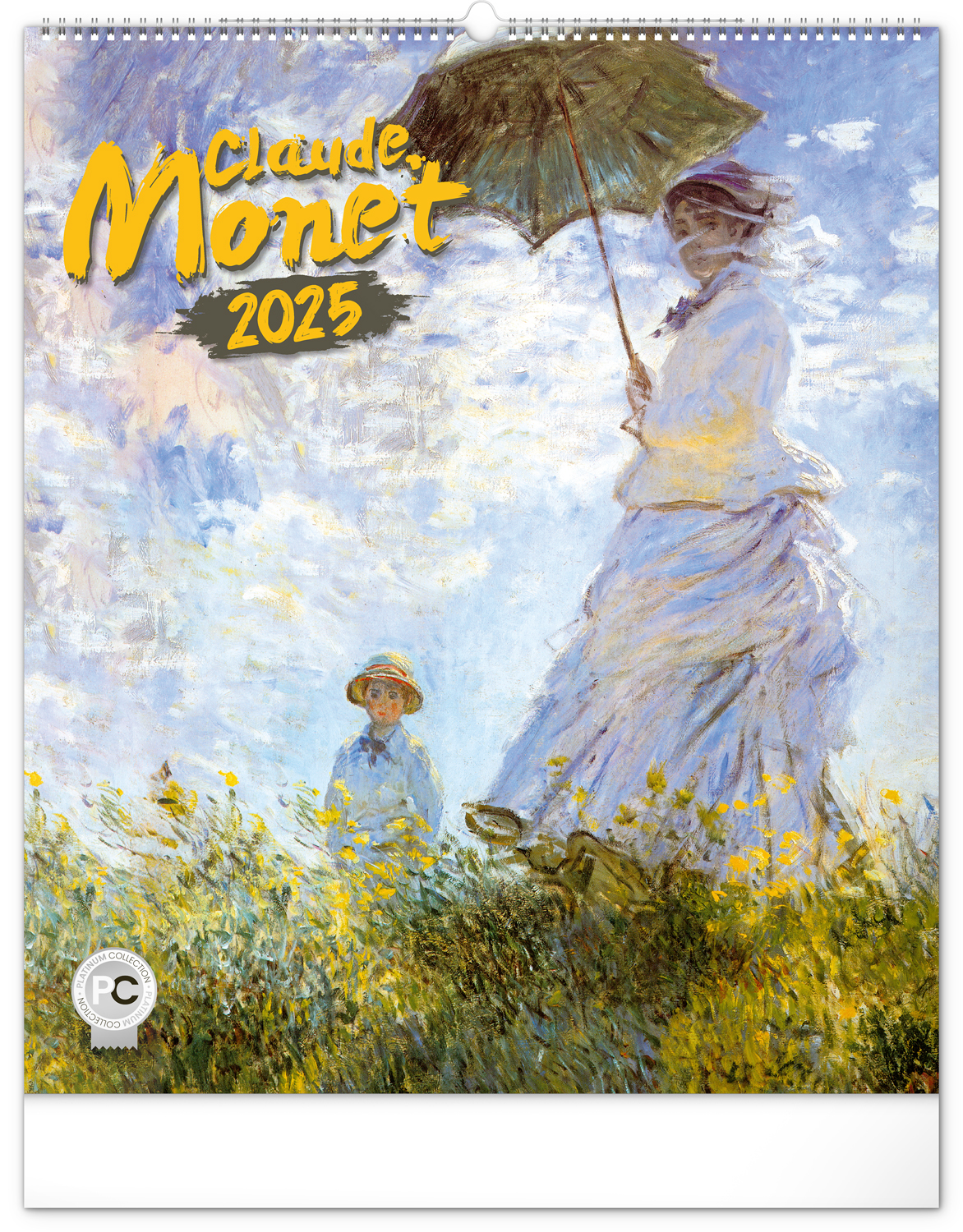 Nástěnný kalendář Claude Monet 2025