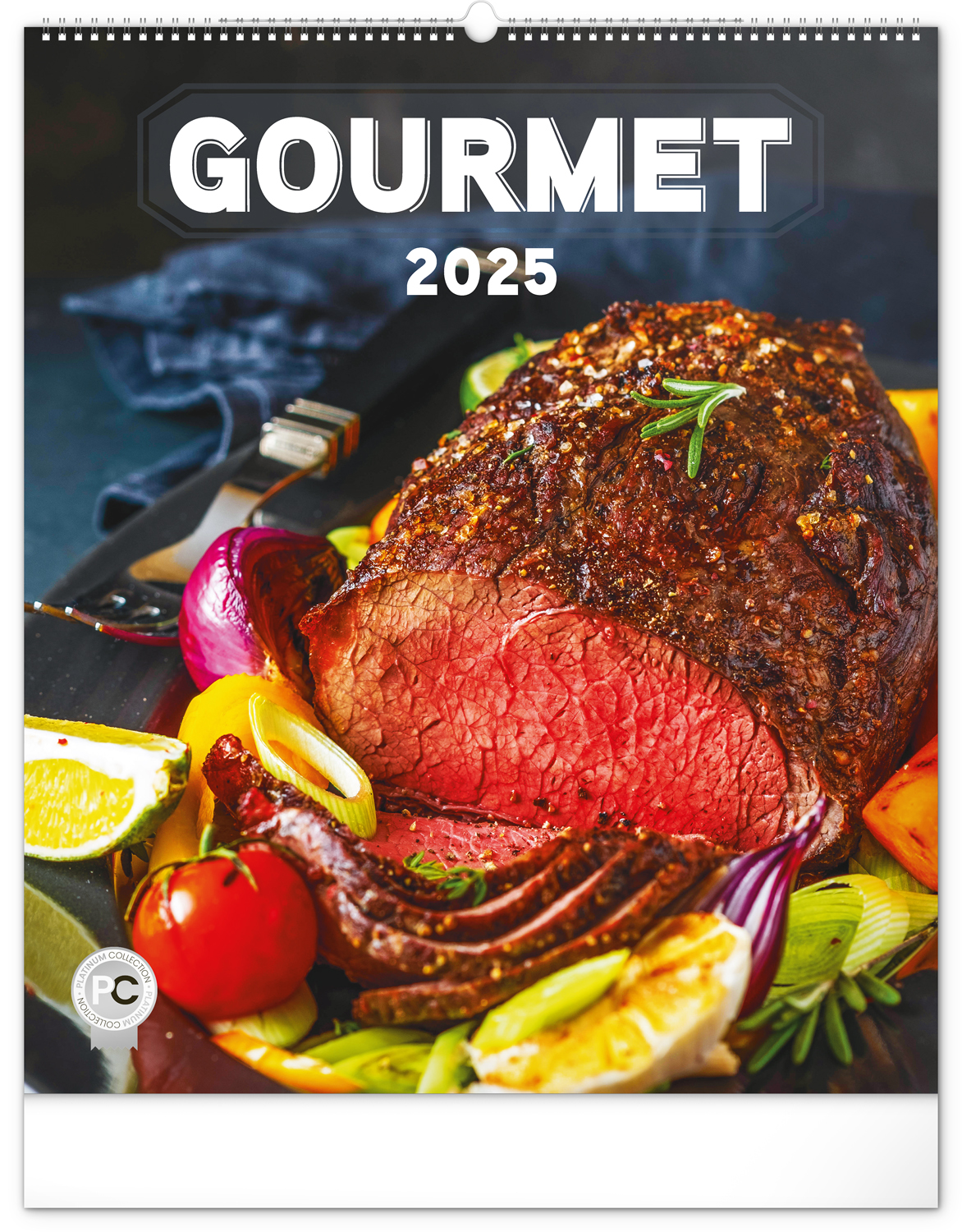 Nástěnný kalendář Gourmet 2025