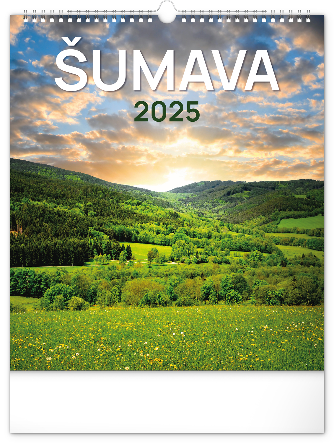 Nástěnný kalendář Šumava 2025