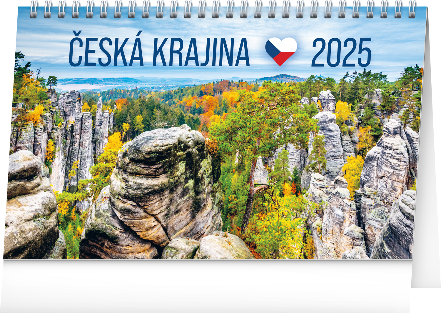 Stolní kalendář Česká krajina 2025