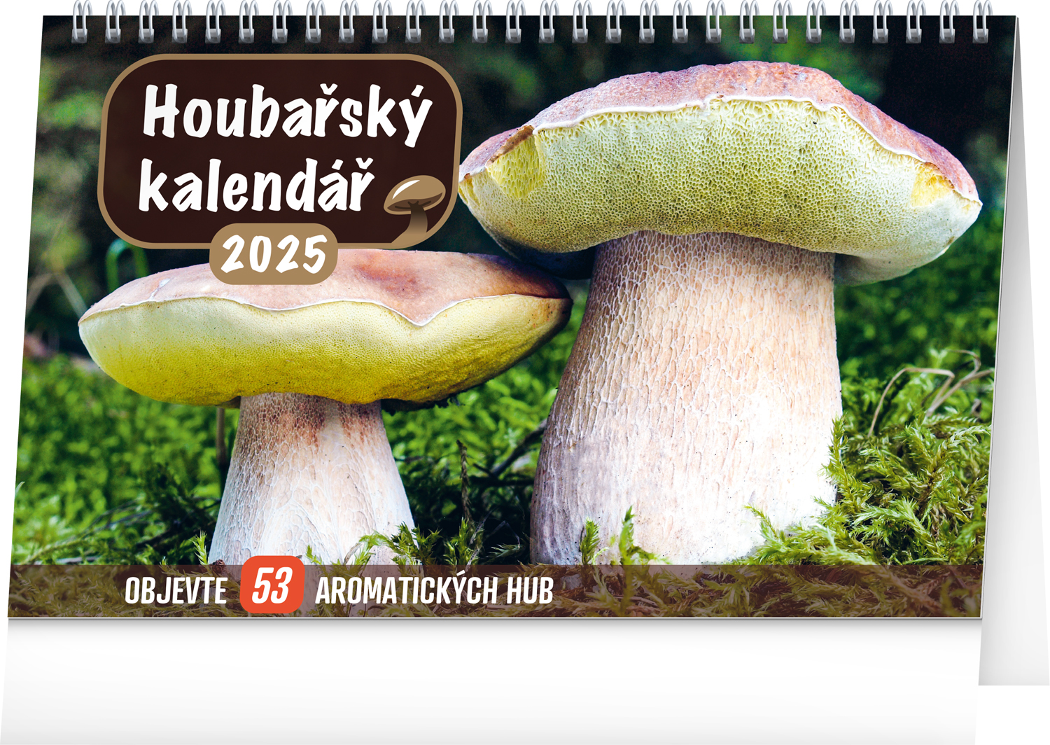 Stolní kalendář Houbařský 2025