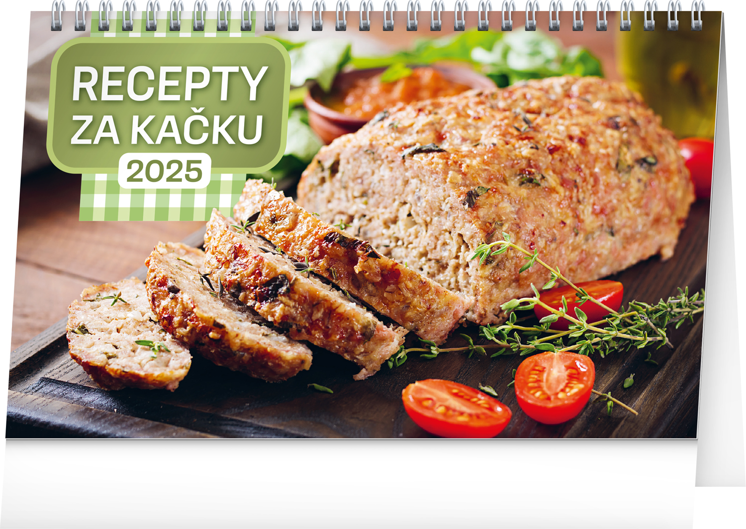 Stolní kalendář Recepty za kačku 2025