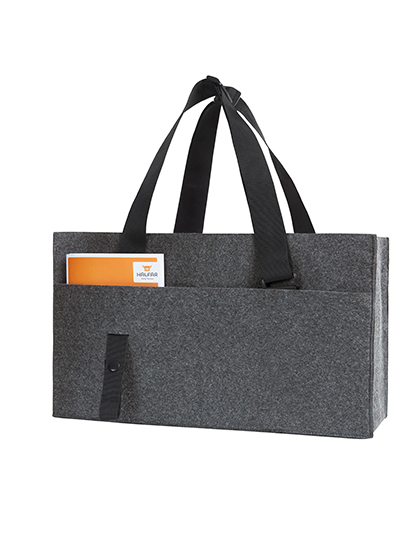 Bag Halfar Organizer ModernClassic Anthracite 45 x 25 x 15 cm