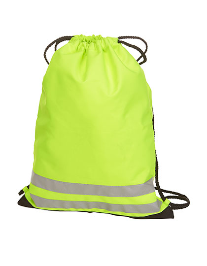 Taška Halfar Drawstring Bag Reflex Neon Yellow 33 x 43 cm