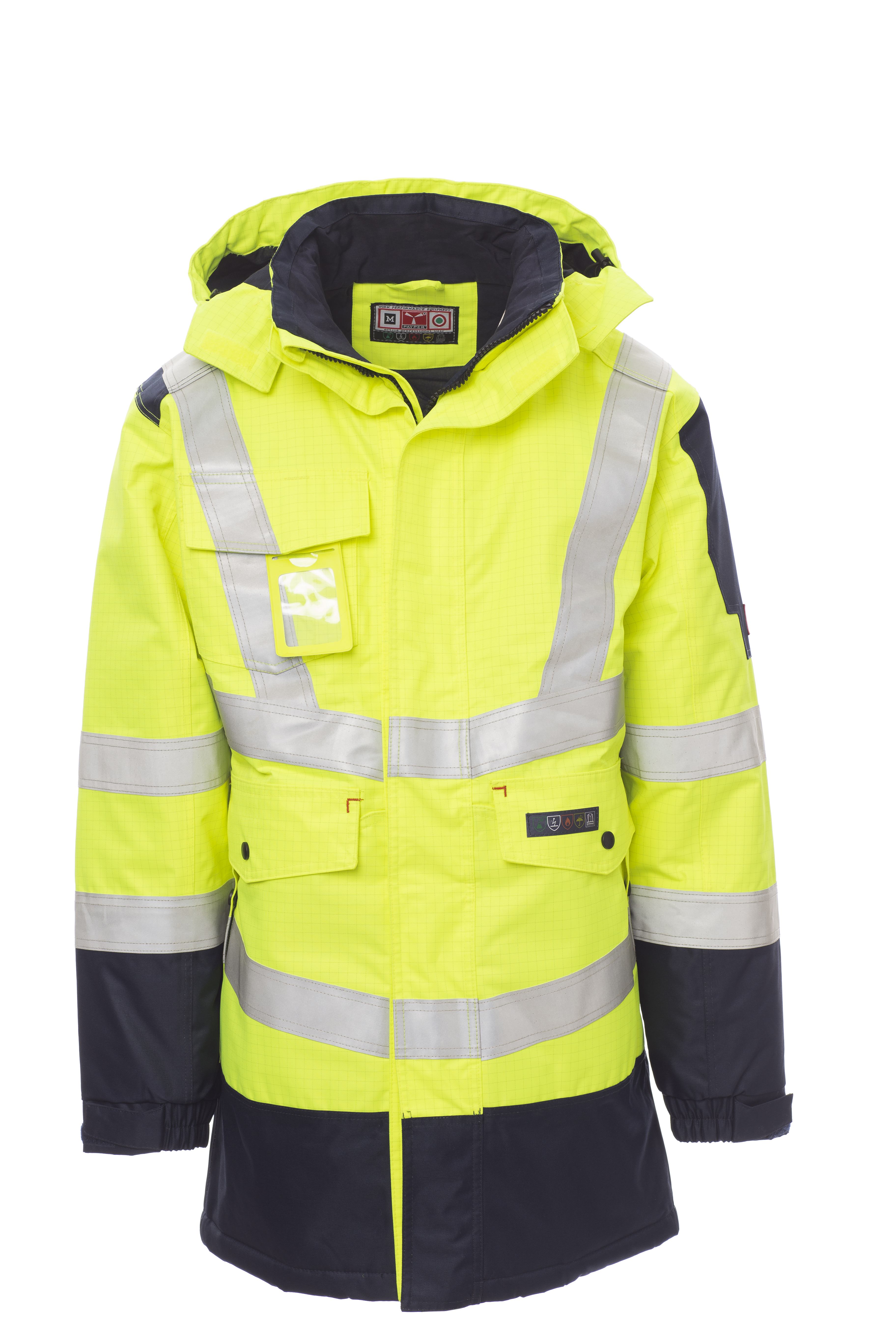 Pánská bunda Payper SHIELD - žlutá fluo, Pánská bunda Payper SHIELD - žlutá fluo,