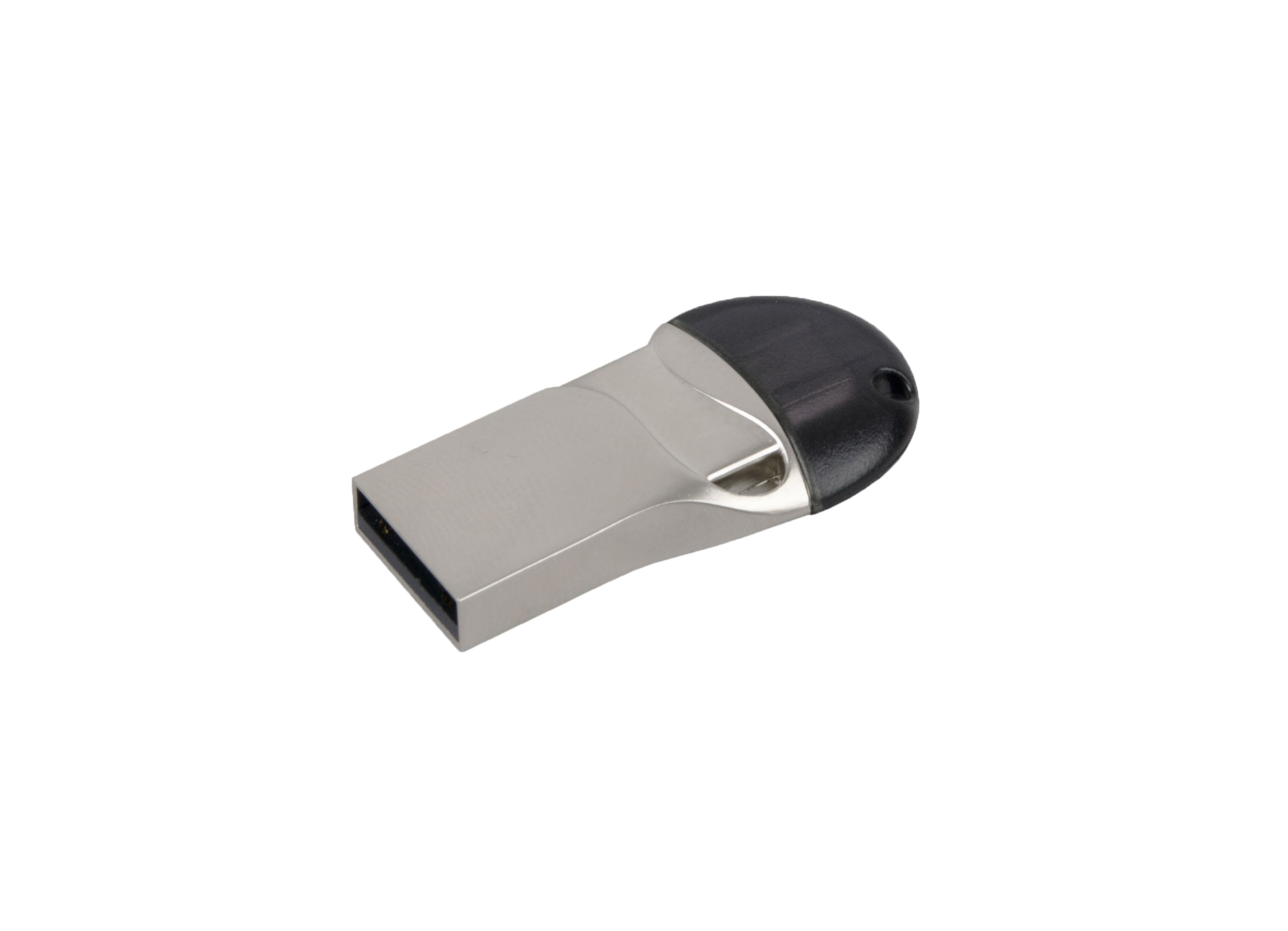 Netradiční USB flash disk BOBIKON OTG - duální stříbrná