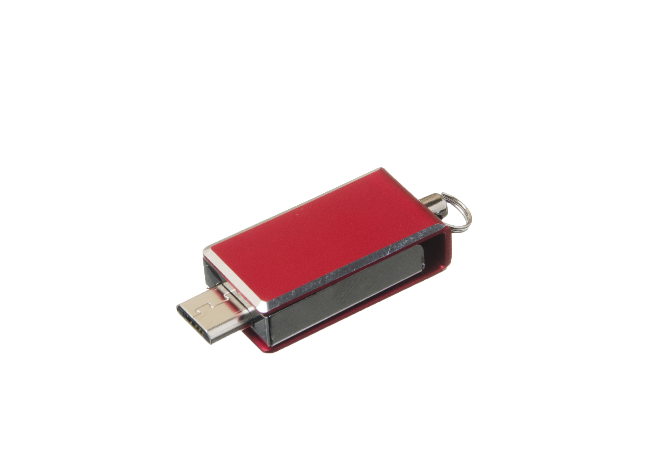 Mini USB flash disk CUSETTA OTG - duální červená Mini USB flash disk CUSETTA OTG - duální červená