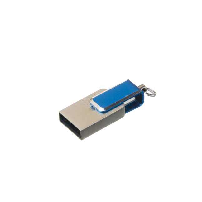 Netradiční USB flash disk ESSIG OTG - duální modrá Netradiční USB flash disk ESSIG OTG - duální modrá