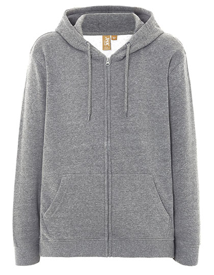 Pánská mikina na zip s kapucí JHK Unisex Hooded Full Zip Sweat Fuji