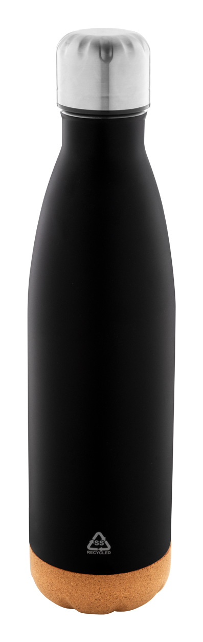 Izolovaná láhev Recouver - černá Izolovaná láhev Recouver - černá