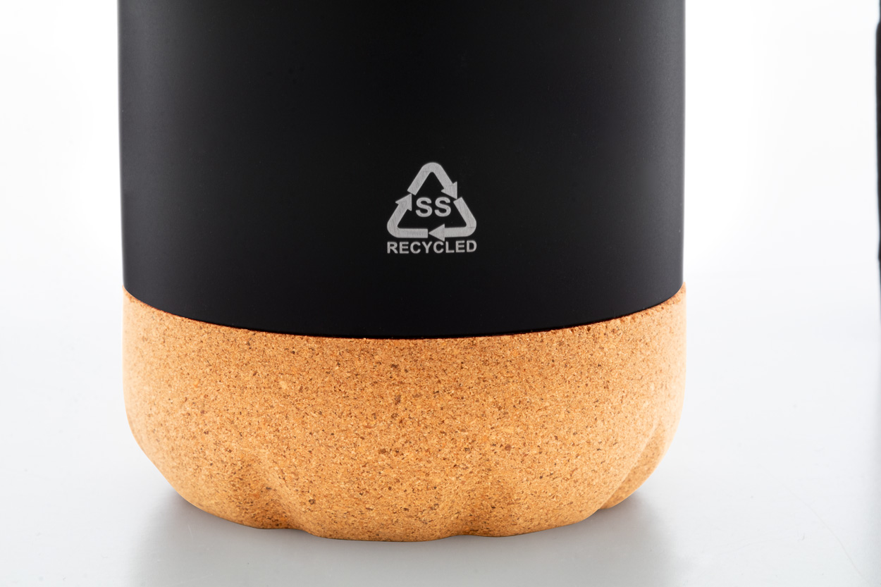 Izolovaná láhev Recouver - černá Izolovaná láhev Recouver - černá