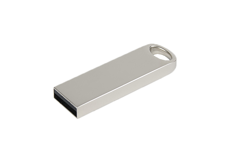 Mini USB flash disk MANTEE stříbrná
