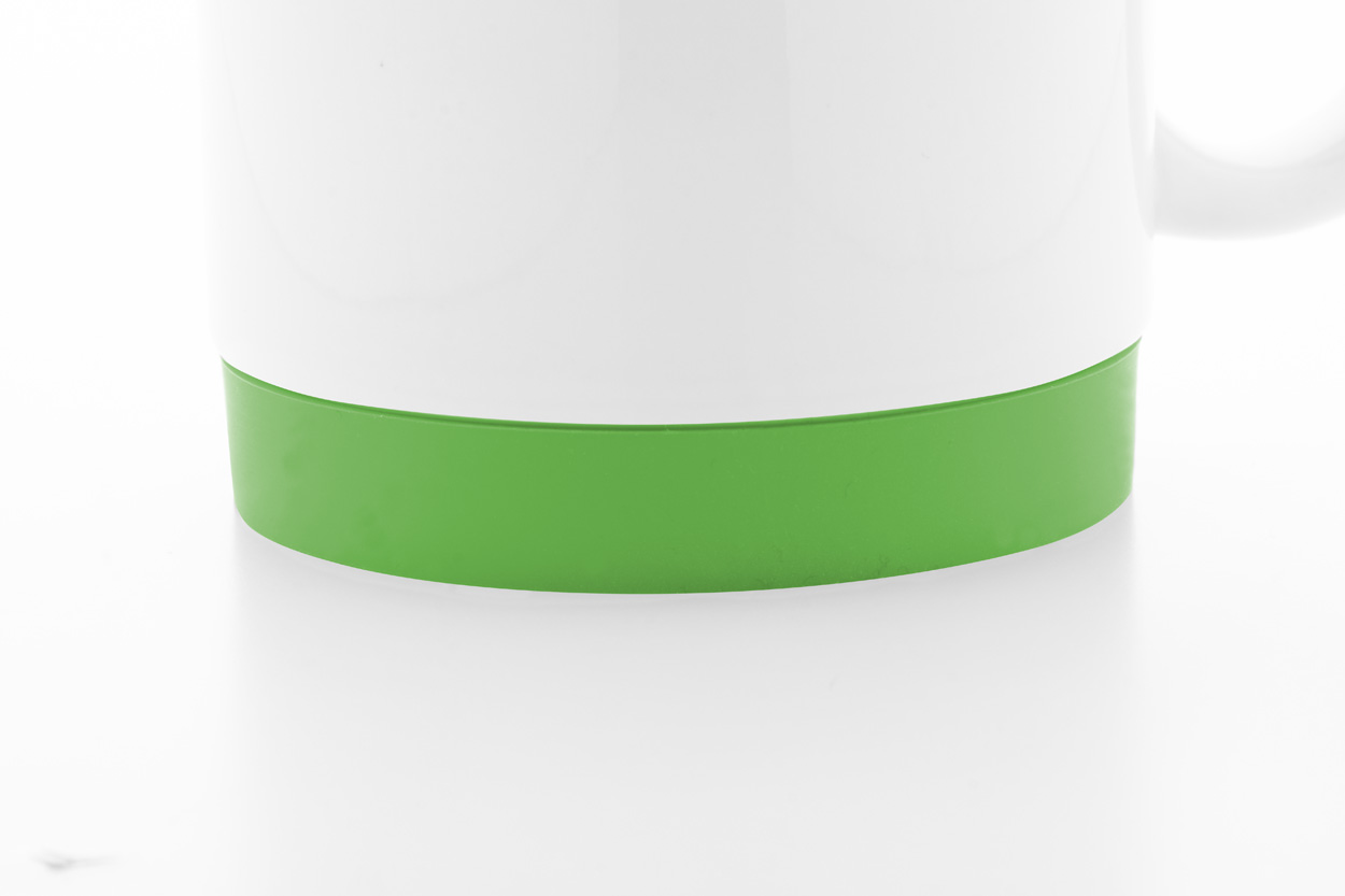 Hrnek MultiColour Plus na sublimaci - zelená Hrnek MultiColour Plus na sublimaci - zelená