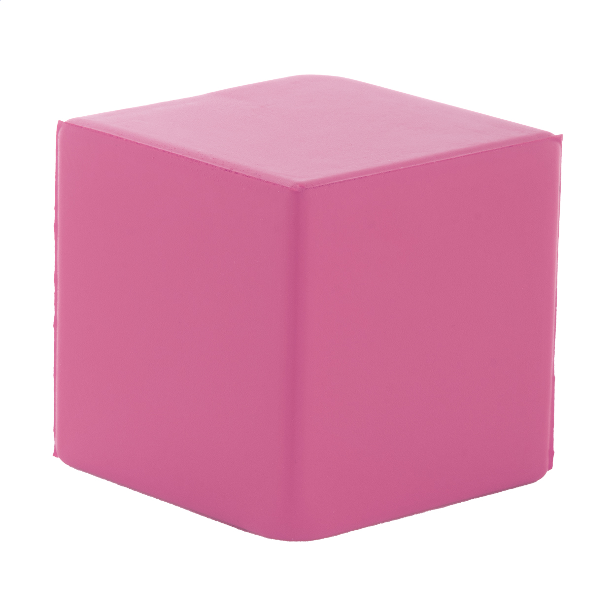 Antistresový míček Cubix - růžová