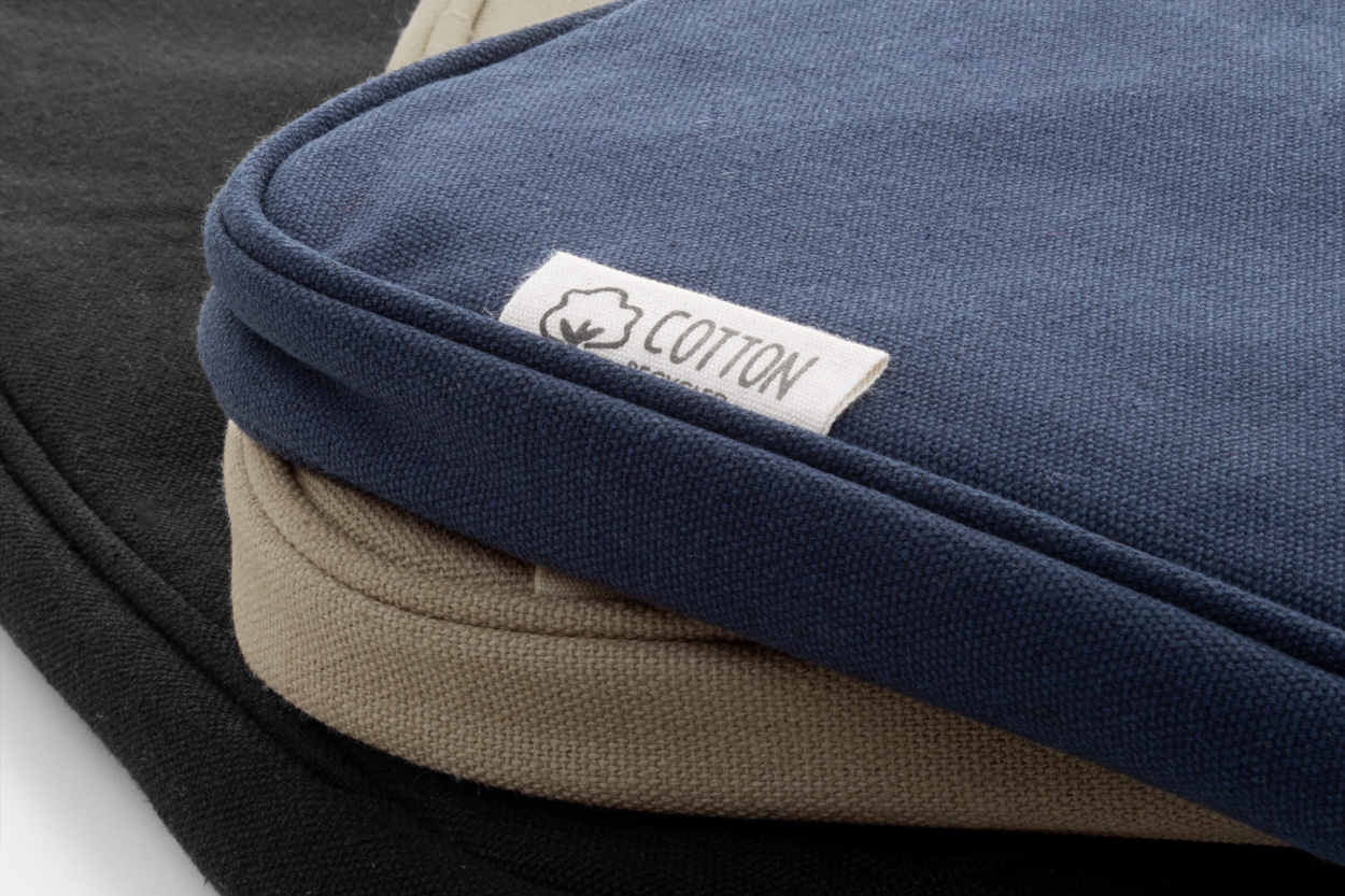 Taška na notebook Rebyss Comp z recyklované plátno - přírodní Taška na notebook Rebyss Comp z recyklované plátno - přírodní