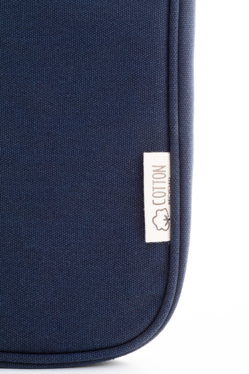 Taška na notebook Rebyss Comp z recyklované plátno - tmavě modrá Taška na notebook Rebyss Comp z recyklované plátno - tmavě modrá