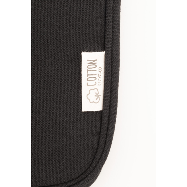 Taška na notebook Rebyss Comp z recyklované plátno - černá Taška na notebook Rebyss Comp z recyklované plátno - černá
