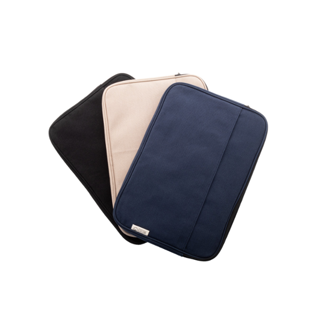 Taška na notebook Rebyss Comp z recyklované plátno - černá Taška na notebook Rebyss Comp z recyklované plátno - černá