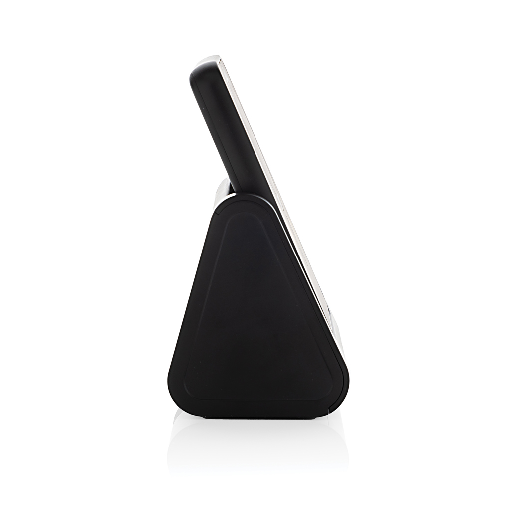 Nabíječka 5000mAh 3v1 Powerbase z RCS recyklovaného plastu, černá Nabíječka 5000mAh 3v1 Powerbase z RCS recyklovaného plastu, černá