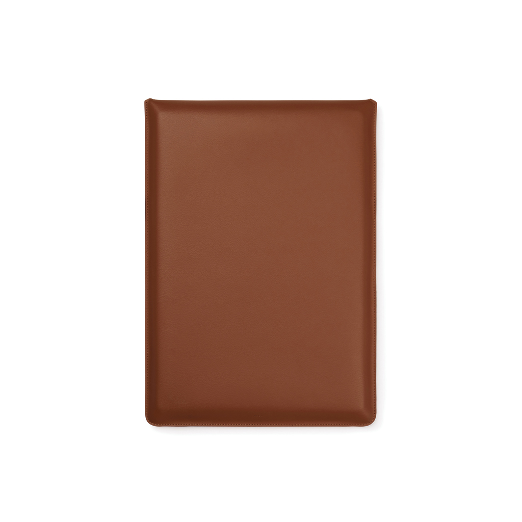 Obal na 14palcový notebook VINGA Timo z RCS RPET a PU, hnědá Obal na 14palcový notebook VINGA Timo z RCS RPET a PU, hnědá