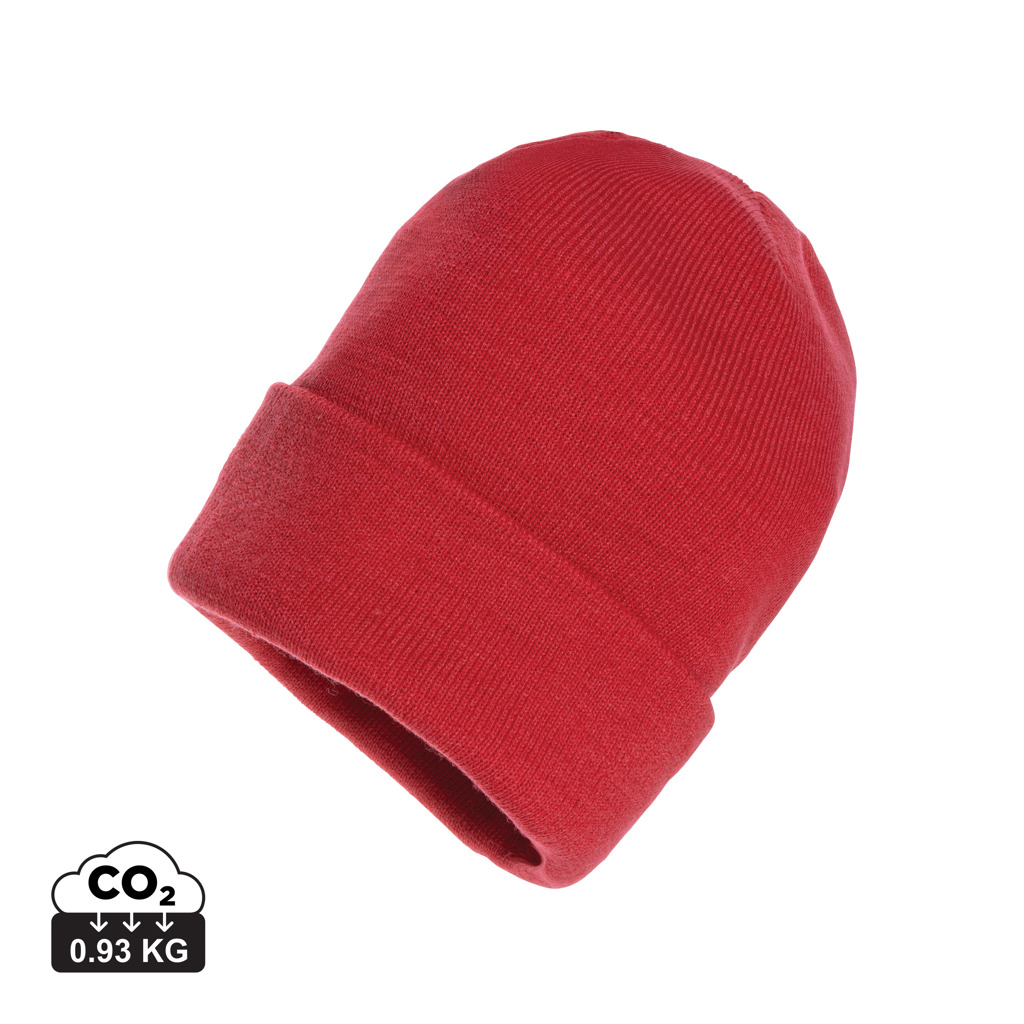 Čepice Beanie Impact z Polylana® AWARE™, luscious red