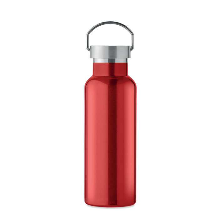 Kovová lahev s dvojitou stěnou BEEP, 500 ml