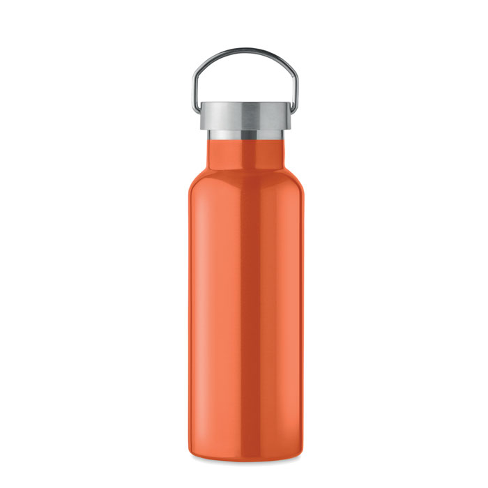 Kovová lahev s dvojitou stěnou BEEP, 500 ml