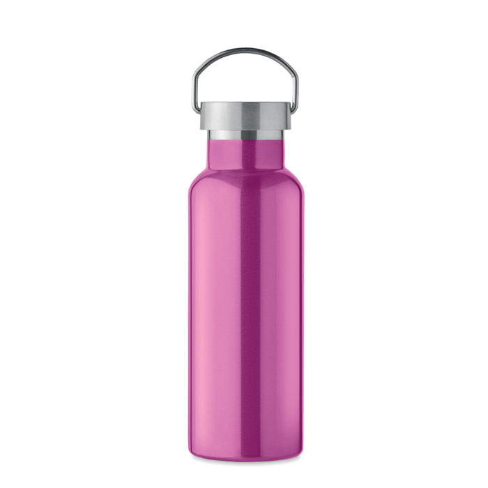 Kovová lahev s dvojitou stěnou BEEP, 500 ml