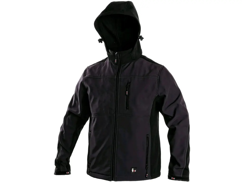 Pánská bunda Canis CXS FRANCISCO - šedá / černá, Pánská bunda Canis CXS FRANCISCO - šedá / černá,