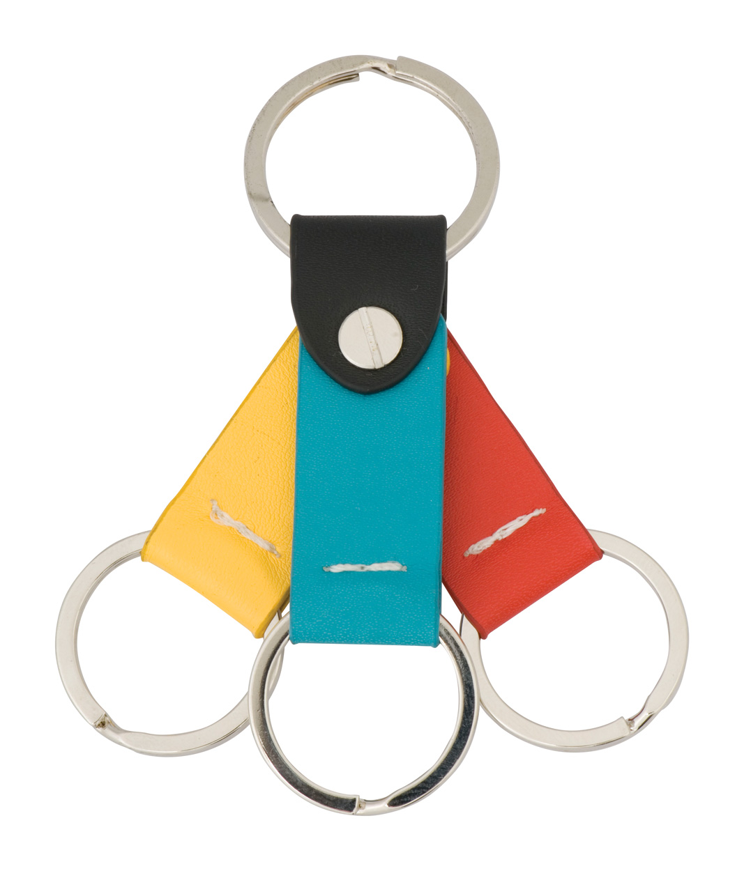 Tricolor keyring Multi-color