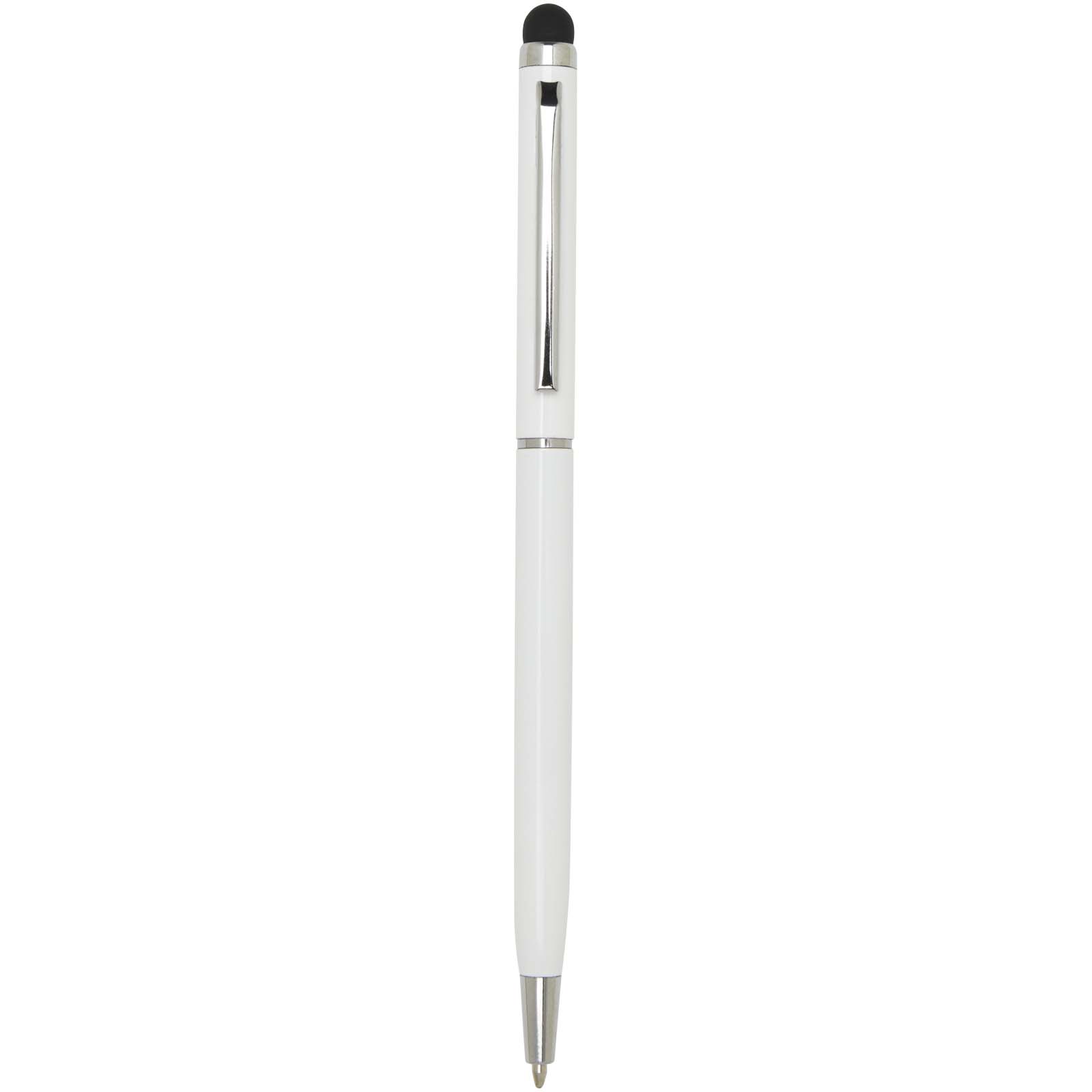 Propiska Unbranded Ore aluminium ballpoint pen with stylus (blue ink)