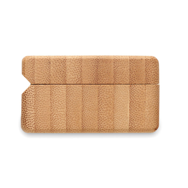 Bezdrátová sluchátka v bambusové krabičce OREBAM - dřevo Bezdrátová sluchátka v bambusové krabičce OREBAM - dřevo