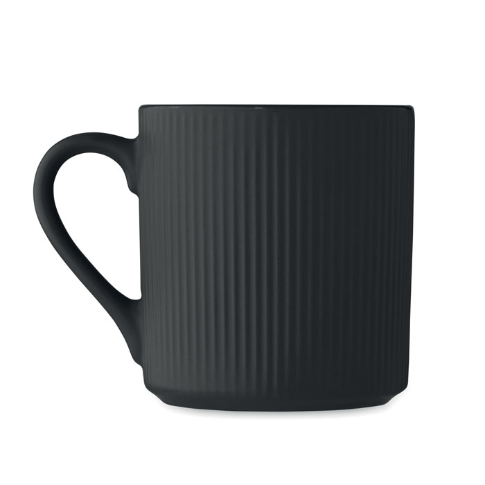 Vroubkovaný keramický hrnek RIBMUG