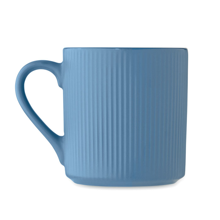 Vroubkovaný keramický hrnek RIBMUG