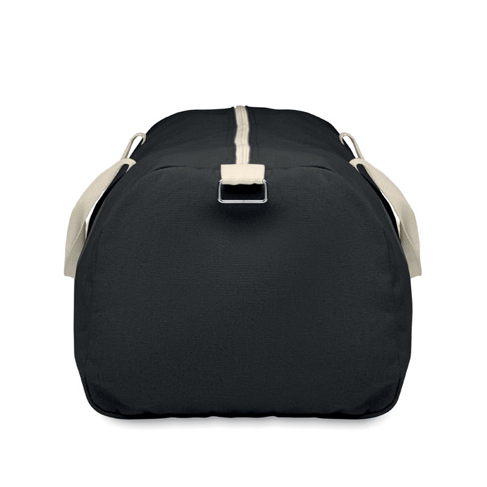 Sportovní taška z recyklovaných materiálů MALDI - černá Sportovní taška z recyklovaných materiálů MALDI - černá