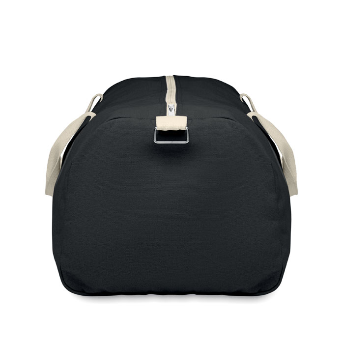 Sportovní taška z recyklovaných materiálů MALDI - černá Sportovní taška z recyklovaných materiálů MALDI - černá