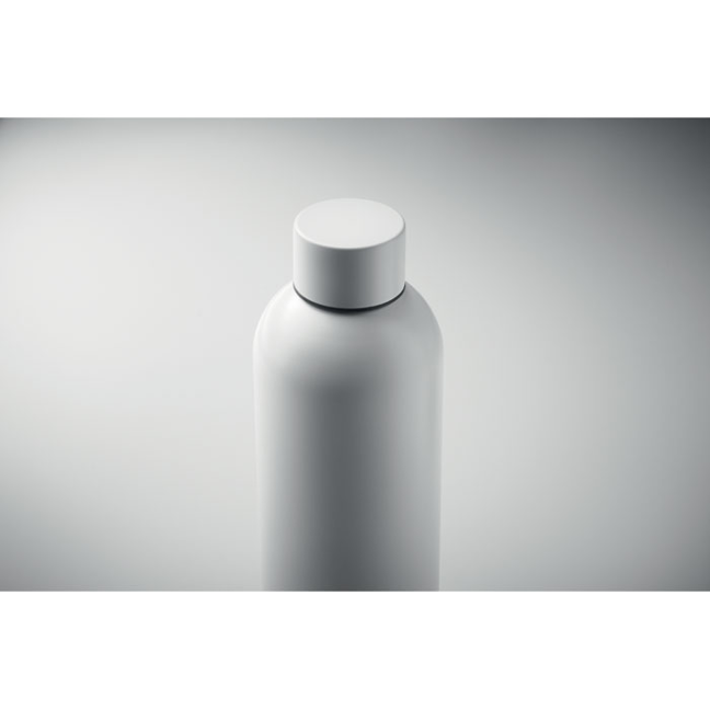 Kovová lahev z recyklovaného materiálu ATHENA PLUS, 750 ml - bílá Kovová lahev z recyklovaného materiálu ATHENA PLUS, 750 ml - bílá