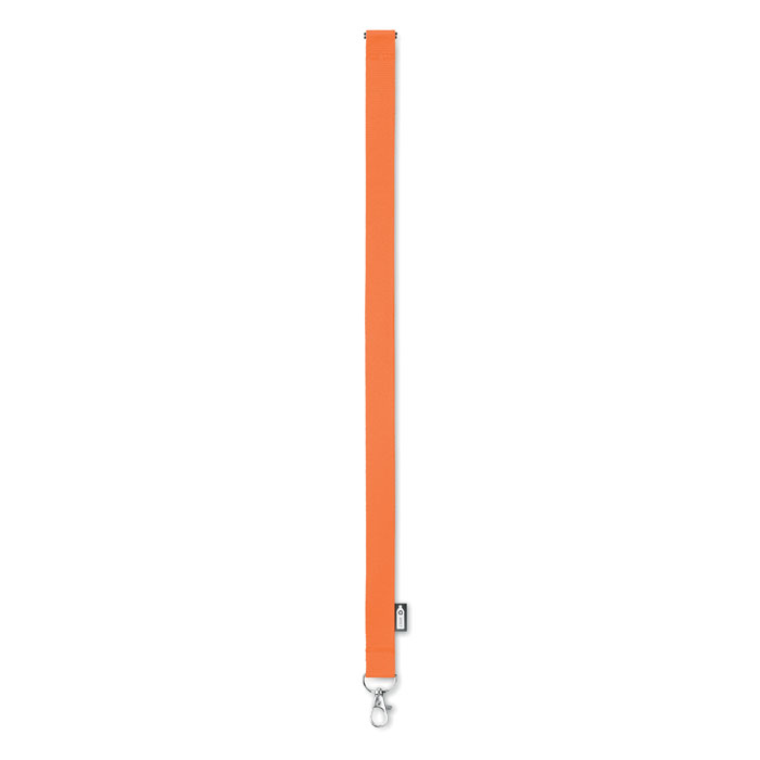 Recyklovaný lanyard HAGUE s karabinkou