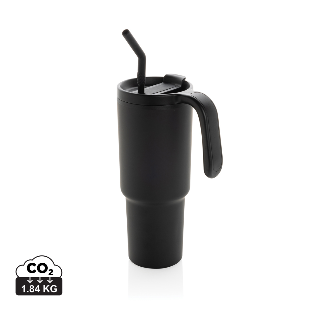 Hrnek Graphic 360 z RCS recyklované oceli 900 ml