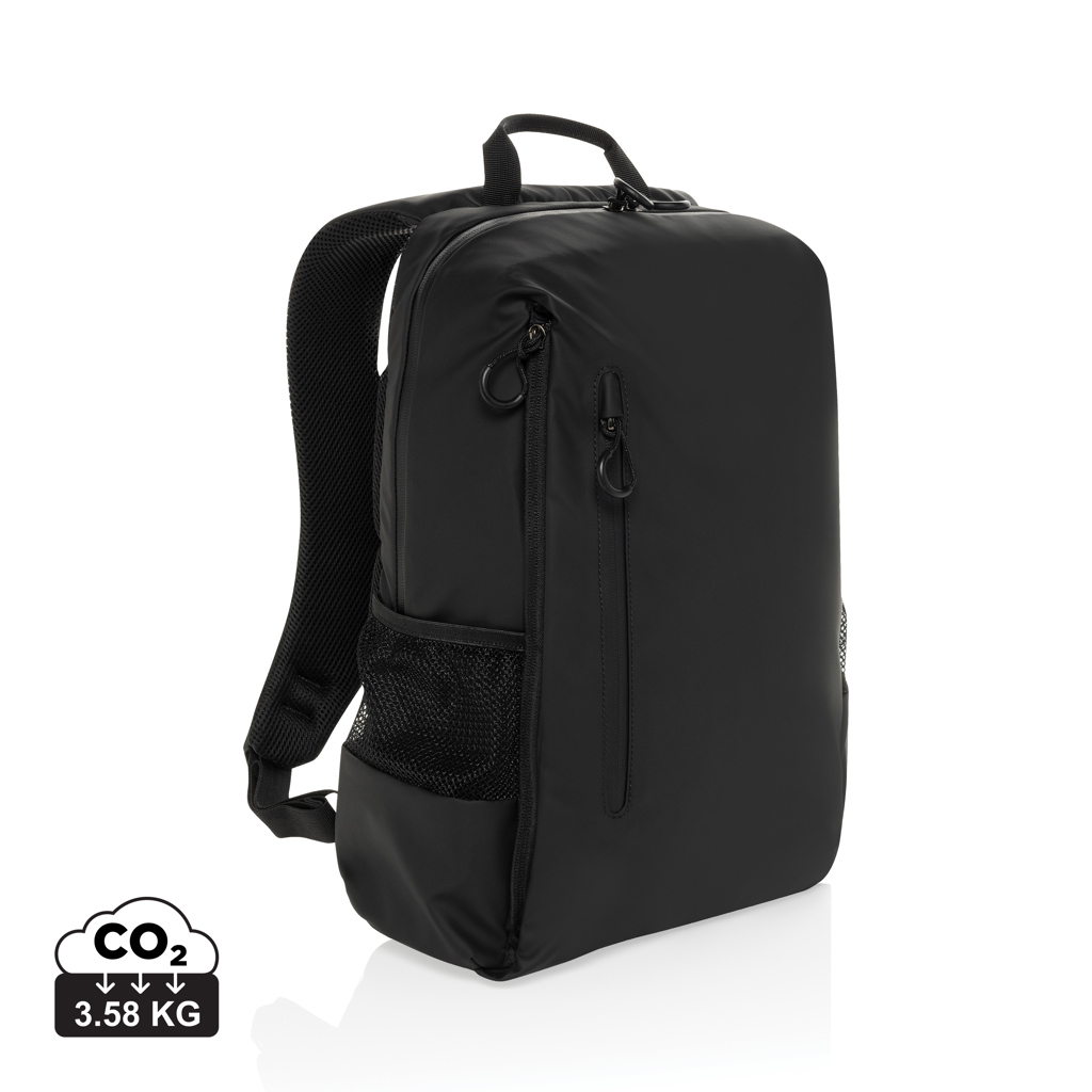 Voděodolný batoh na 15,6" notebook Lima z RPET AWARE™ Černá