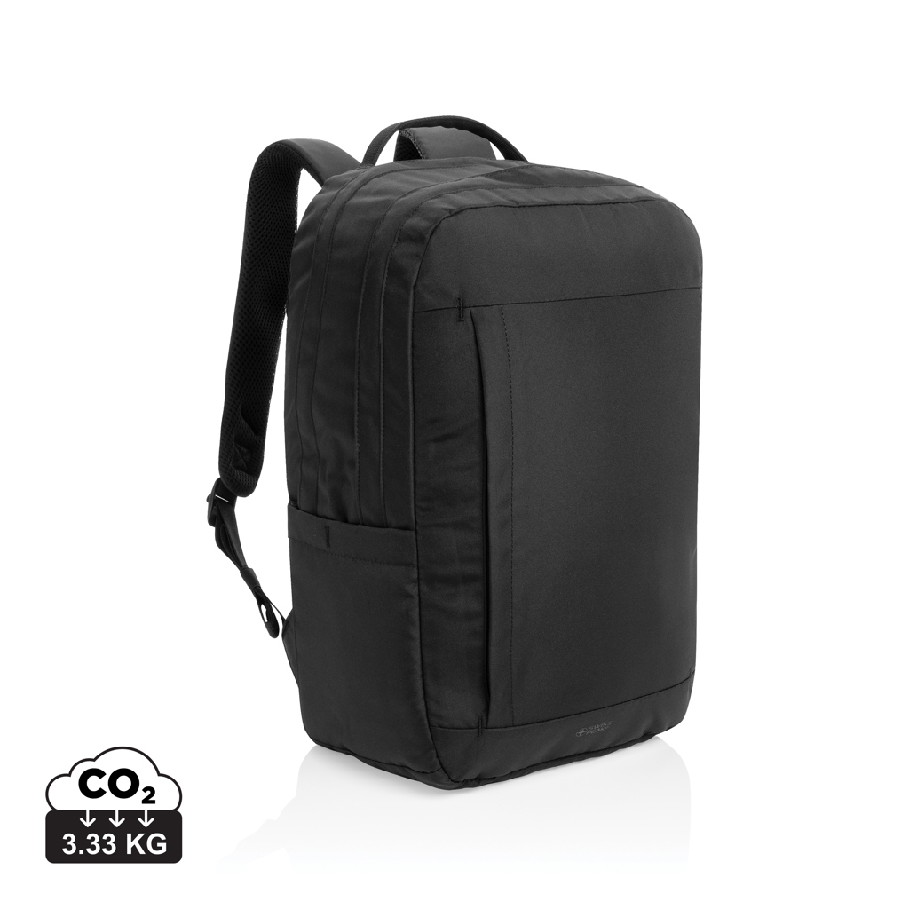 Batoh na 15,6" notebook Swiss Peak Edin z RPET AWARE™ Černá