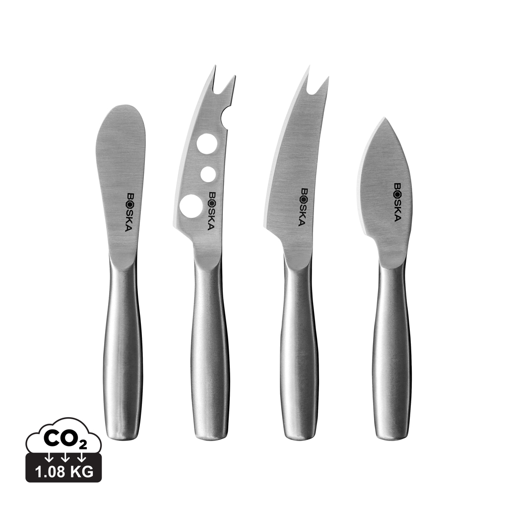 Sada sýrových nožů BOSKA Mini Copenhagen Steel Grey
