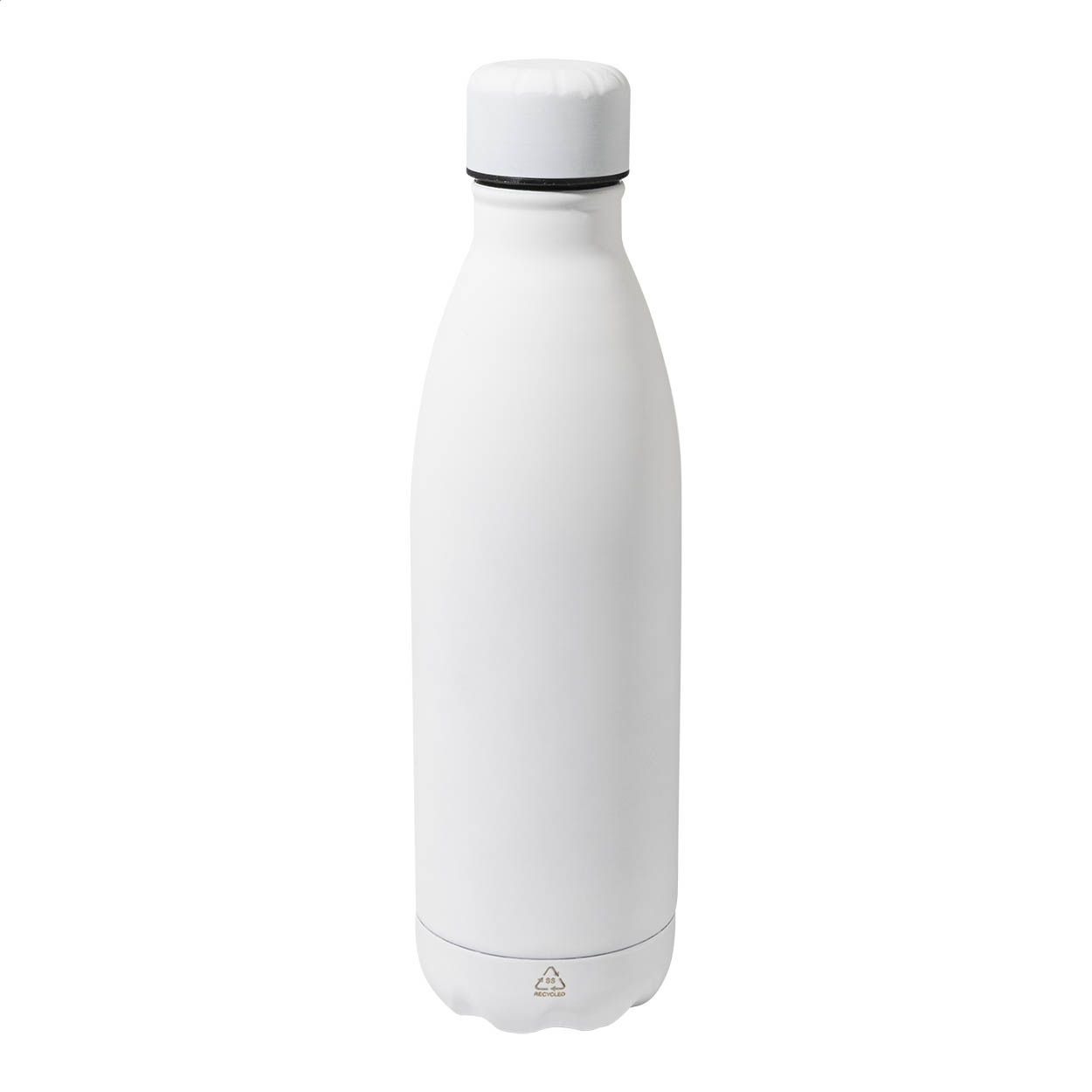 Refill Soft láhev z recyklované nerezové oceli Bílá