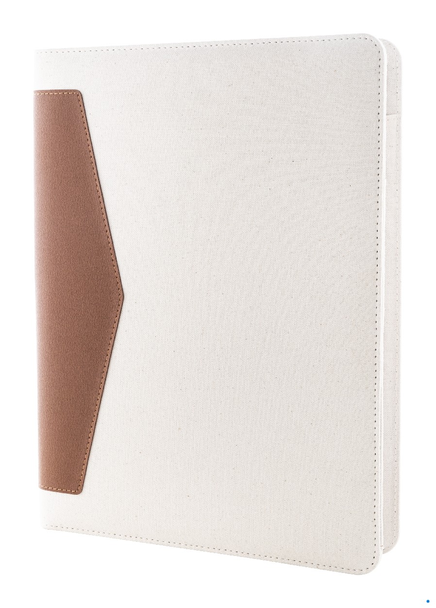 Carbasa A4 sloha na dokumenty z recyklovaného plátna Přírodní