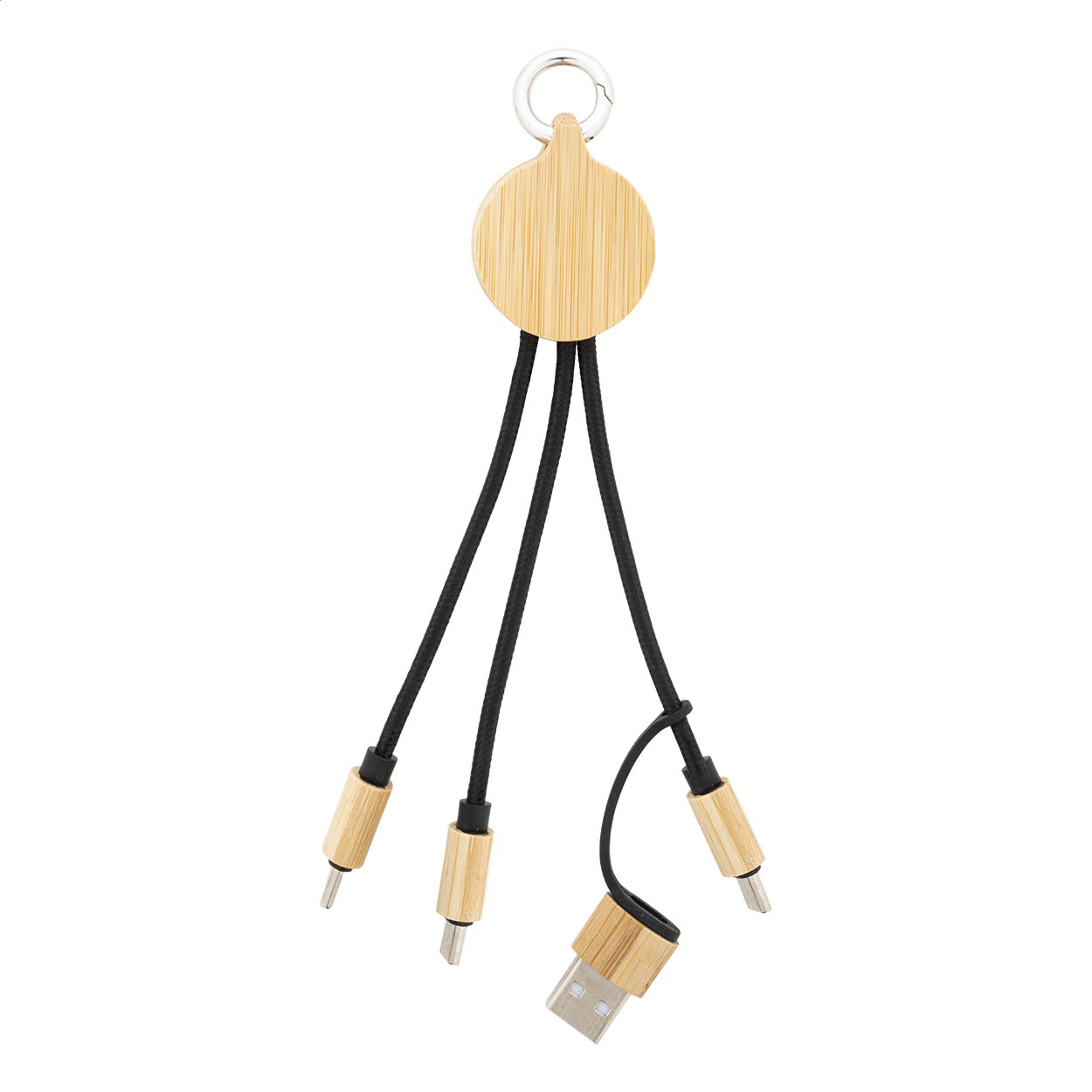 Cobbel Mini USB nabíjecí kabel Přírodní, Černá